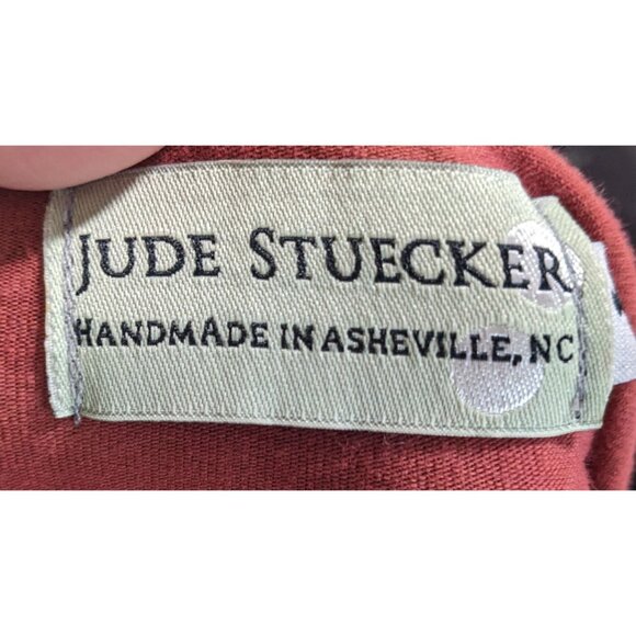 Jude Stuecker Bohemian Medieval Asymmetrical Terra Cotta Top Size Small - Picture 7 of 8